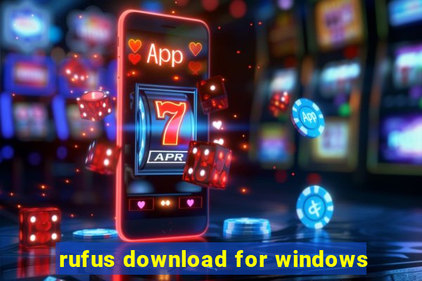 rufus download for windows